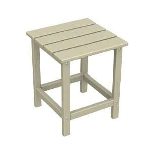  Polywood Recycled Plastic Long Island 18in. Outdoor Side 