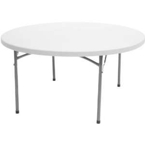   Round Blow Mold Folding Table by Regency Furniture: Home & Kitchen