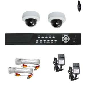 Complete 4 Channel CCTV DVR (2T HD) Surveillance Video System 