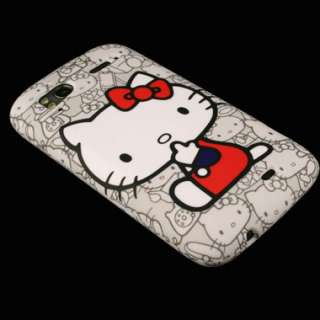 Case for HTC Sensation 4G Hello Kitty Cover Skin Clip  
