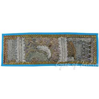 Antique Style Handmade Wall Tapestry/Table Runner with Intricate and 