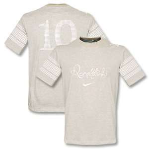  Ronaldinho T Shirt   Grey Marble