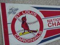   Series St. Louis Cards NL Champs Pennant   UNSOLD Storage Stock