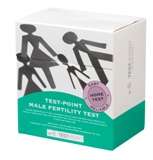 Test Point, Male Fertility Sperm Test, 2 Pack, Private  