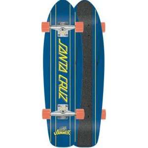  Santa Cruz Jammer Strip Complete Skateboard   7.5x29 
