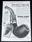 1913 old magazine print ad prince albert tobacco for packing a jimmy 