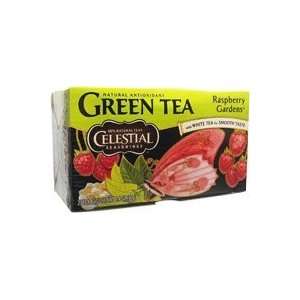  Celestial Seasonings Raspberry Gardens Green Tea ( 6X20 