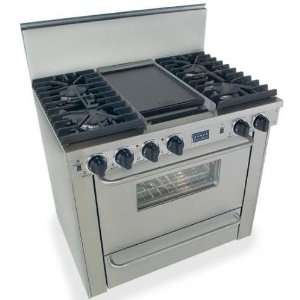 FiveStar 36 Inch Dual Fuel Convection Range With Sealed Burners 