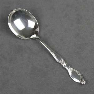  Silver Swirl by Wallace, Sterling Cream Soup Spoon 