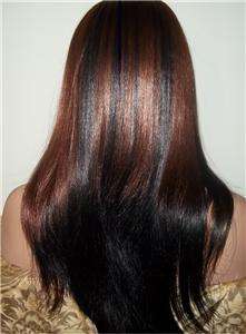 NEW 22 Premium Colored Long Light Yaki Straight Synthetic Lace Front 