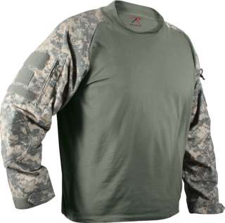   Camouflage Military Army Flame Resistant Tactical Combat FR Shirt