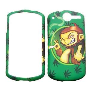   POT SMOKING MONKEY FLIP OFF HARD COVER CASE: Cell Phones & Accessories
