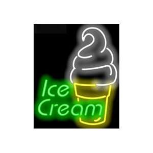  Soft Serve Ice Cream Neon Sign