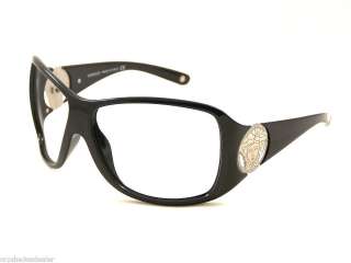 New $350 Versace MOD 4134 GB1/87 Black Sunglasses RX Frames, No 