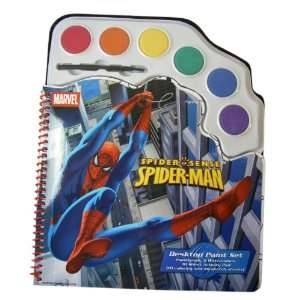   Comics Spiderman Paint Set with Spiderman Activity Book Toys & Games
