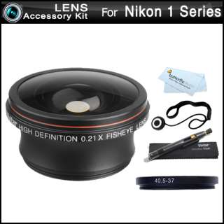 Vivitar Fisheye Lens Kit For Nikon 1 J1, Nikon V1 661799194808  