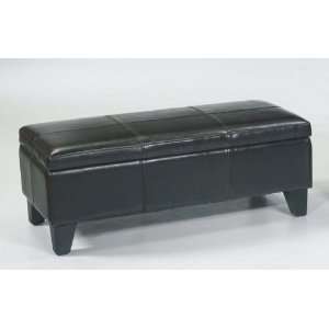    Armen Living LCMBC001BEBC Storage Bench and Ottoman