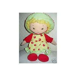 Strawberry Shortcake Talking Apple Rag Doll Bandai 2003