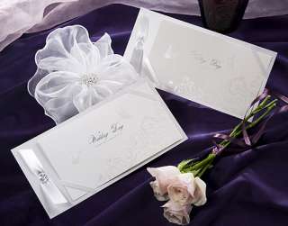 100 Butterfly Insert Wedding Invitations Envelopes Set  