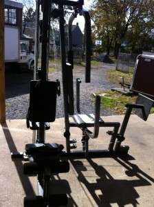 Weider Pro 3750 Weight System Assembled MSRP $699 Missing 150Lbs 