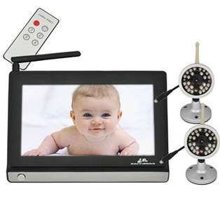 Wireless IR Night Vision Digital Baby Monitor Video 2 way Talk Camera 