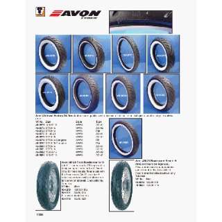  Avon Factory Da Rear Tire Ww: Automotive