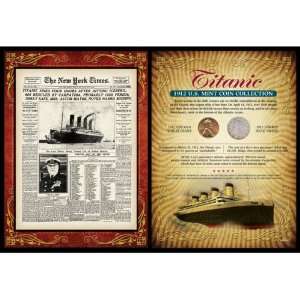  National Geographic Titanic Coin Card