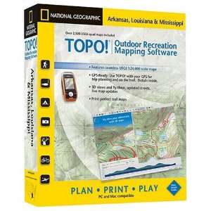  TOPO National Geographic USGS Topographic Maps (Arkansas 