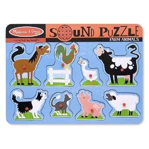    Farm Animals Sound Puzzle by Melissa and Doug Toys & Games