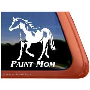  Paint Mom Horse Trailer Vinyl Window Decal Sticker 