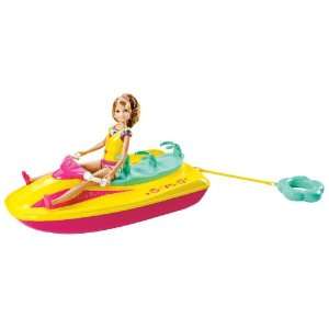  Barbie Sisters Jet Ski and Stacie Doll Set Toys & Games